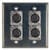 RapcoHorizon DP-4DFN Wall Plate