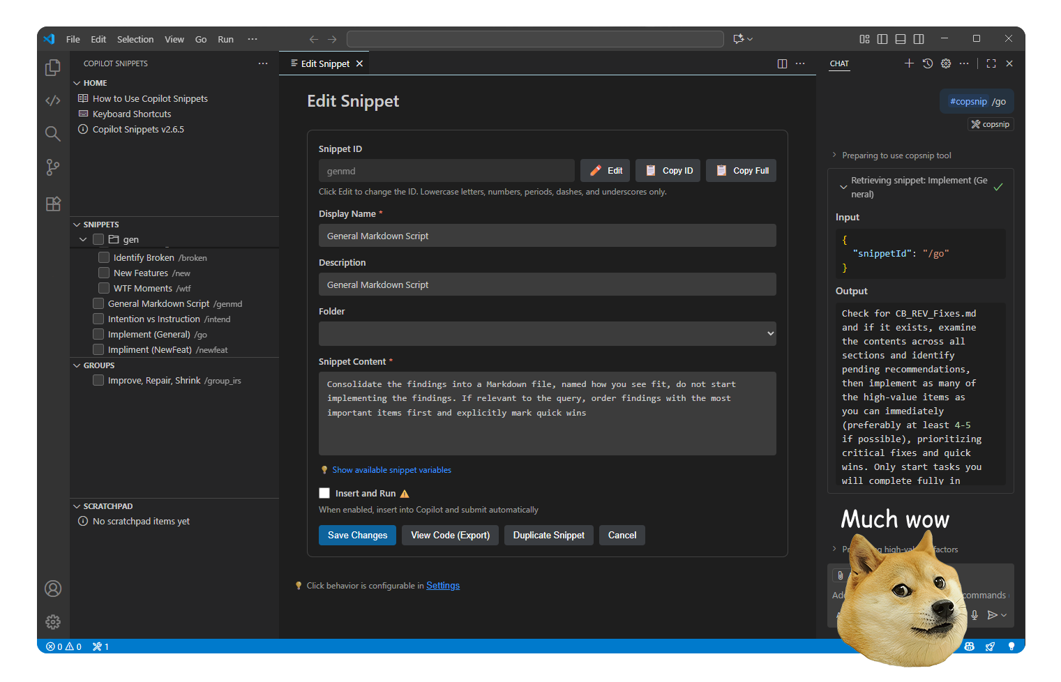 Copilot AI Productivity Suite Interface