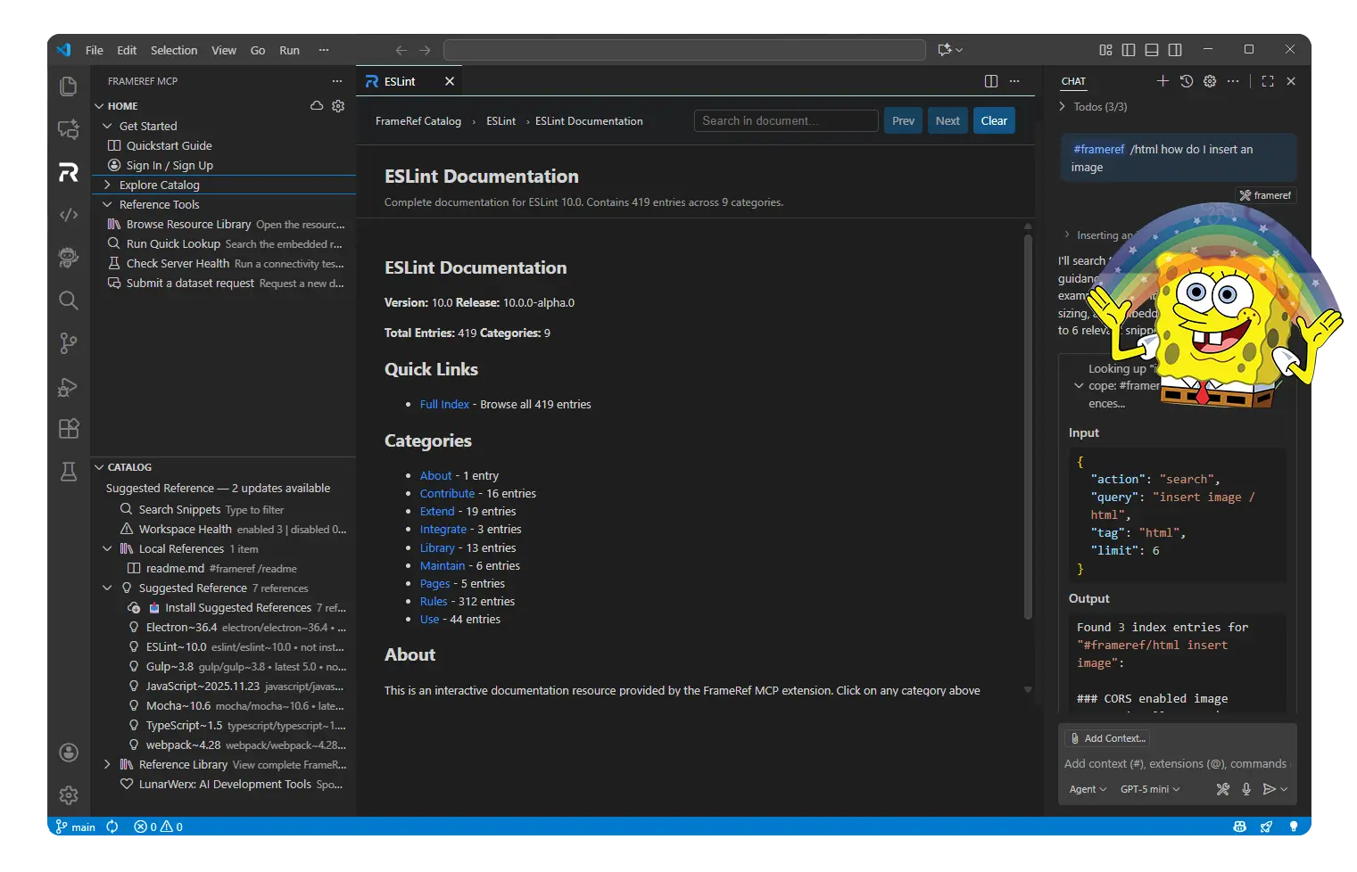 FrameRef MCP Main Interface