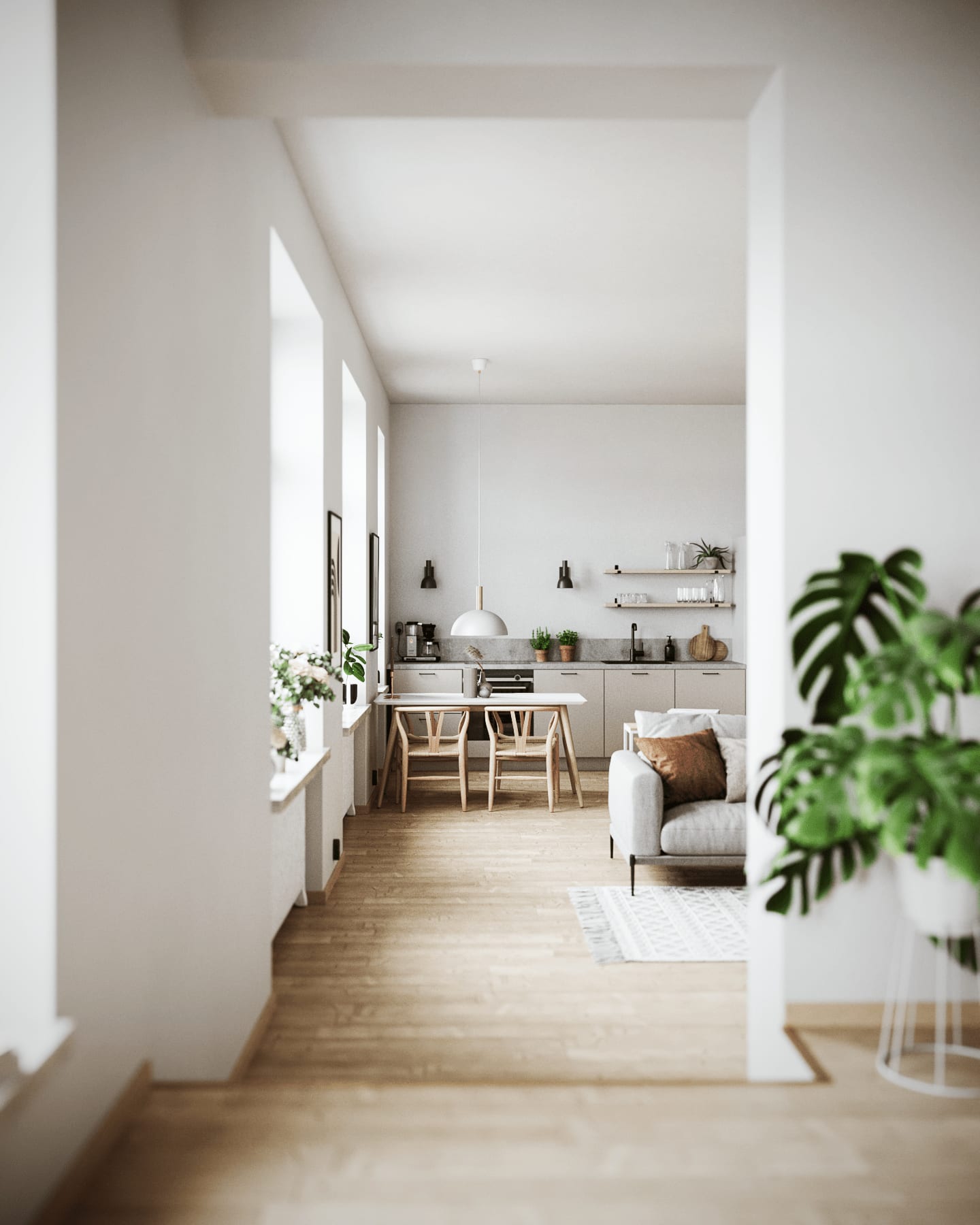 Real Estate Interior Photorealistic Render | HEXAS Web Design & Softawre Development