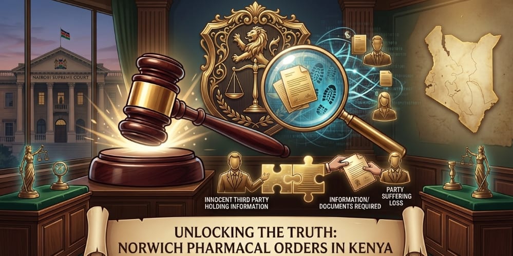 NORWICH PHARMACAL ORDERS IN KENYA