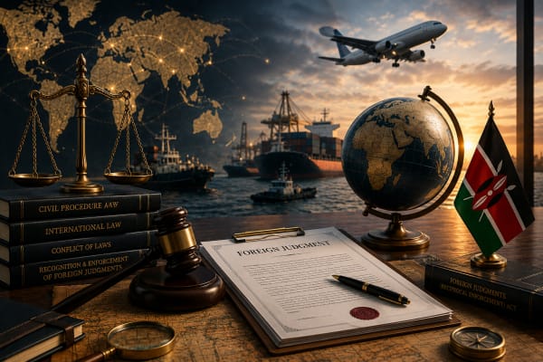 HOW TO ENFORCE A FOREIGN JUDGMENT IN KENYA