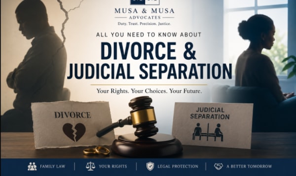 Divorce and Judicial Separation in Kenya: What You Need to Know