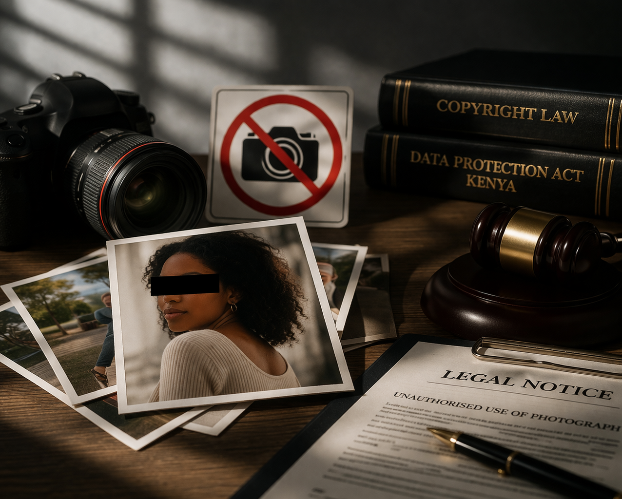 CONTESTING UNCONSENTED USE OF PHOTOGRAPH IN KENYA