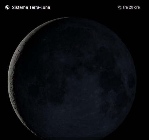 Il disco lunare