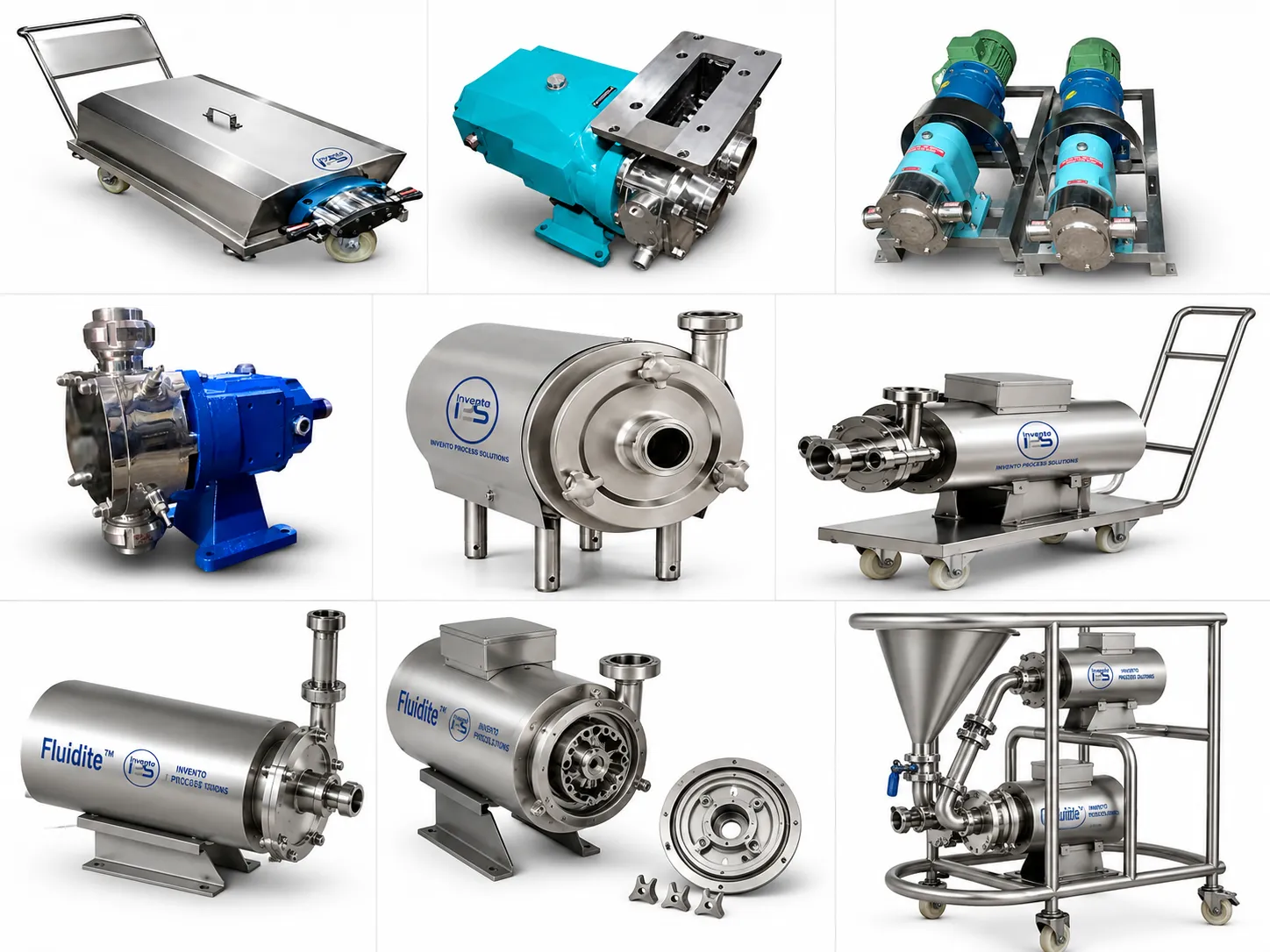 Invento Process Solutions - Industrial and Sanitary Pumps Range