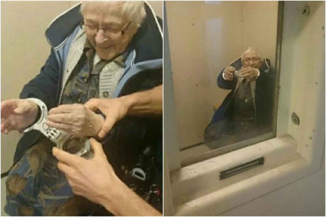 At 99, Her Only Bucket List Wish Was to Be Arrested—And the Police Actually Made It Happen