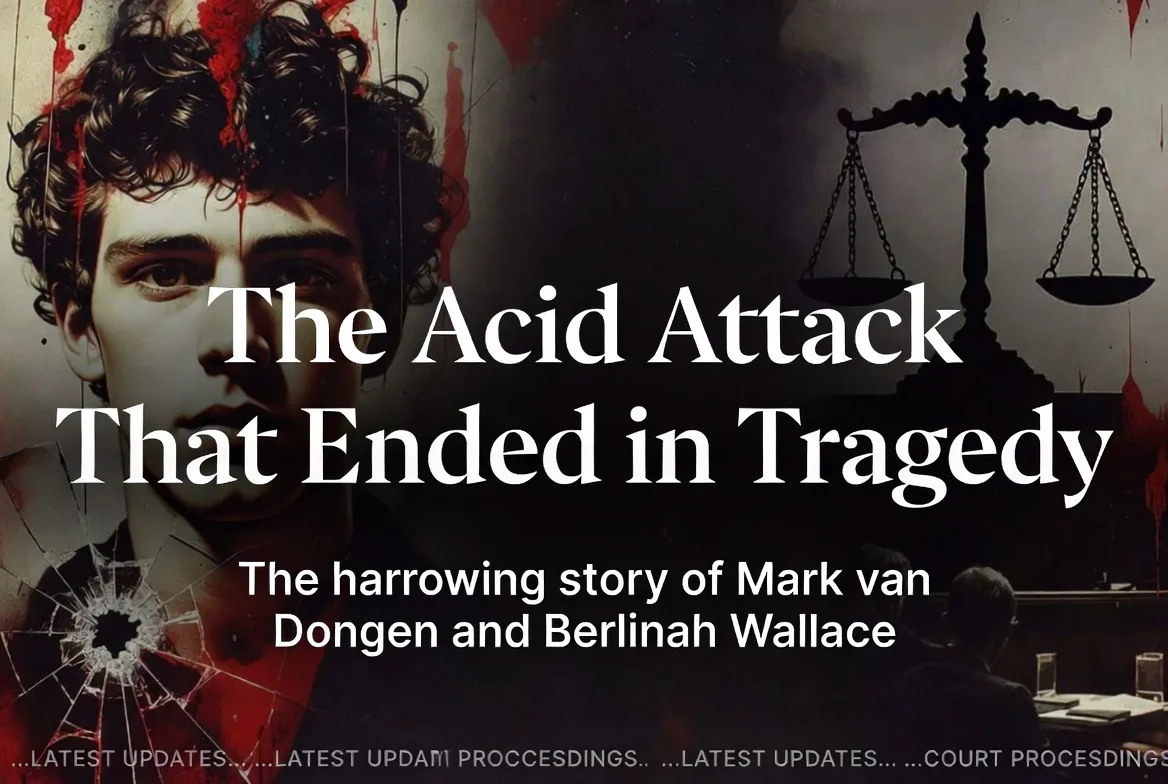 The Acid Attack That Destroyed a Life: The Tragic Story of Mark van Dongen and Berlinah Wallace