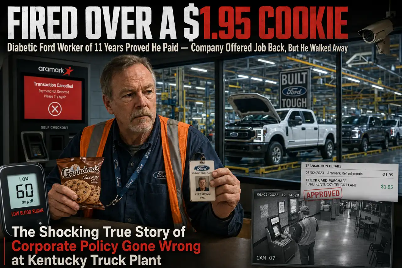 Ford Worker Fired Over $1.95 Cookie He Paid For: A Tale of Corporate Oversight and Redemption
