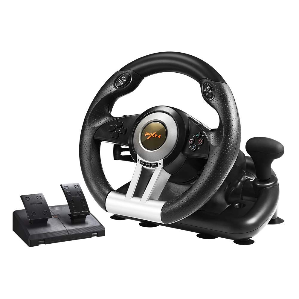 PXN V3II Steering Wheel for PS3, PS4, Xbox One, Xbox Series X/S