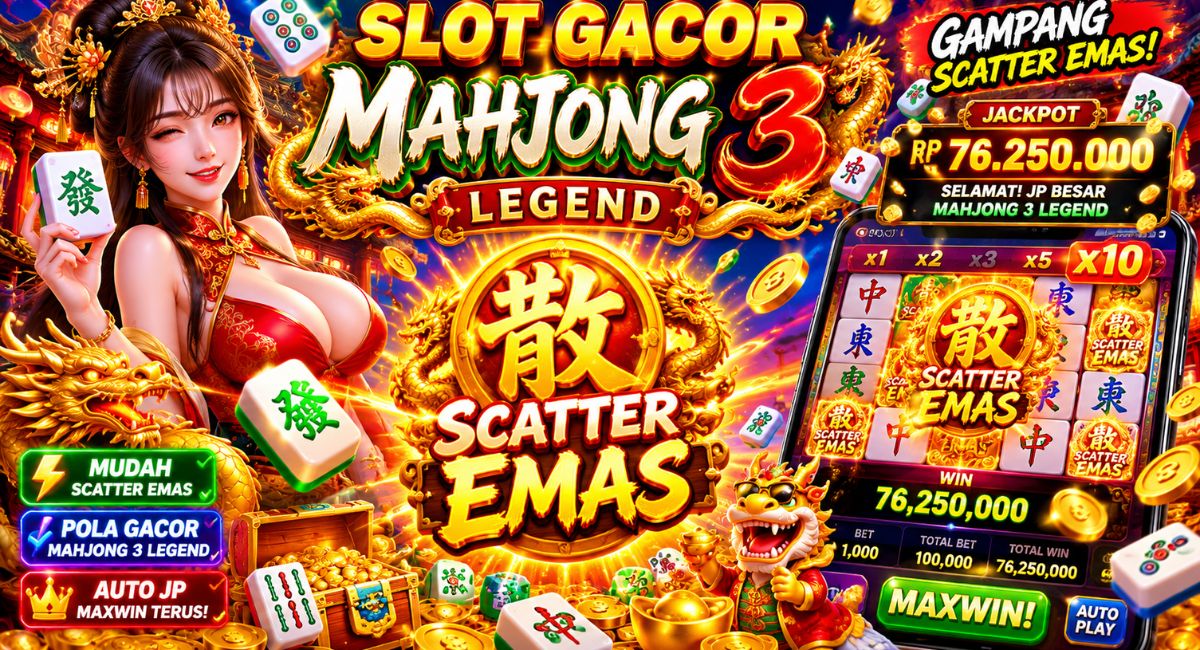  KETUA77: Portal Situs Gacor Mahjong Wins 2 Scatter Hitam di Yogyakarta