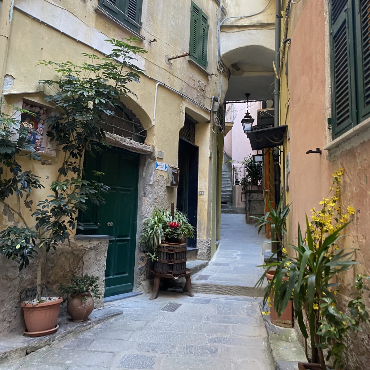 Colorful Cinque Terre village with vibrant coastal charm.