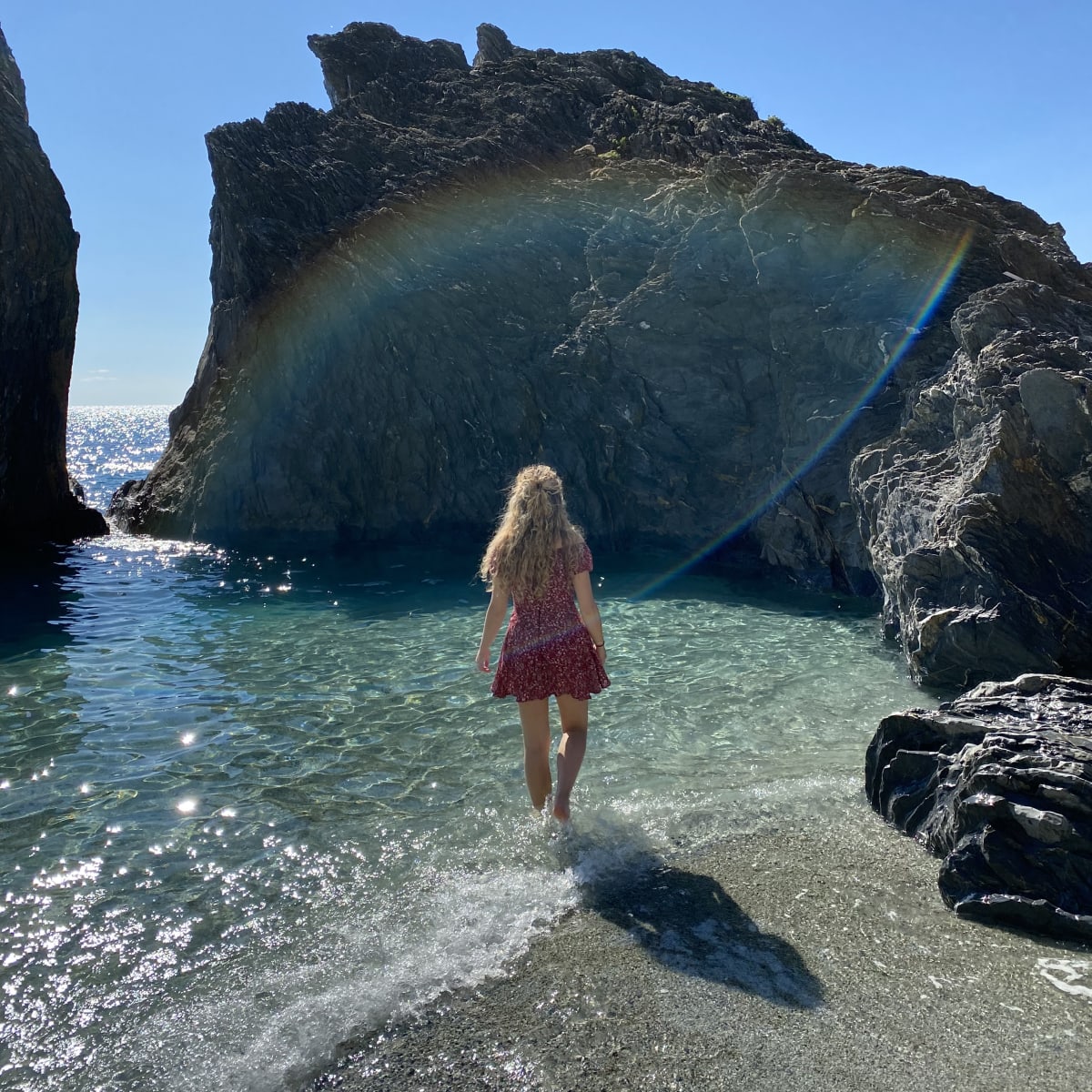 Picturesque Cinque Terre scenery and historic seaside charm.