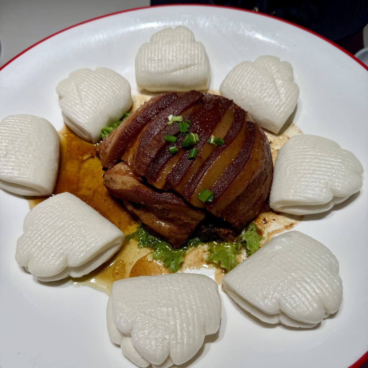 Pork buns for lunch!