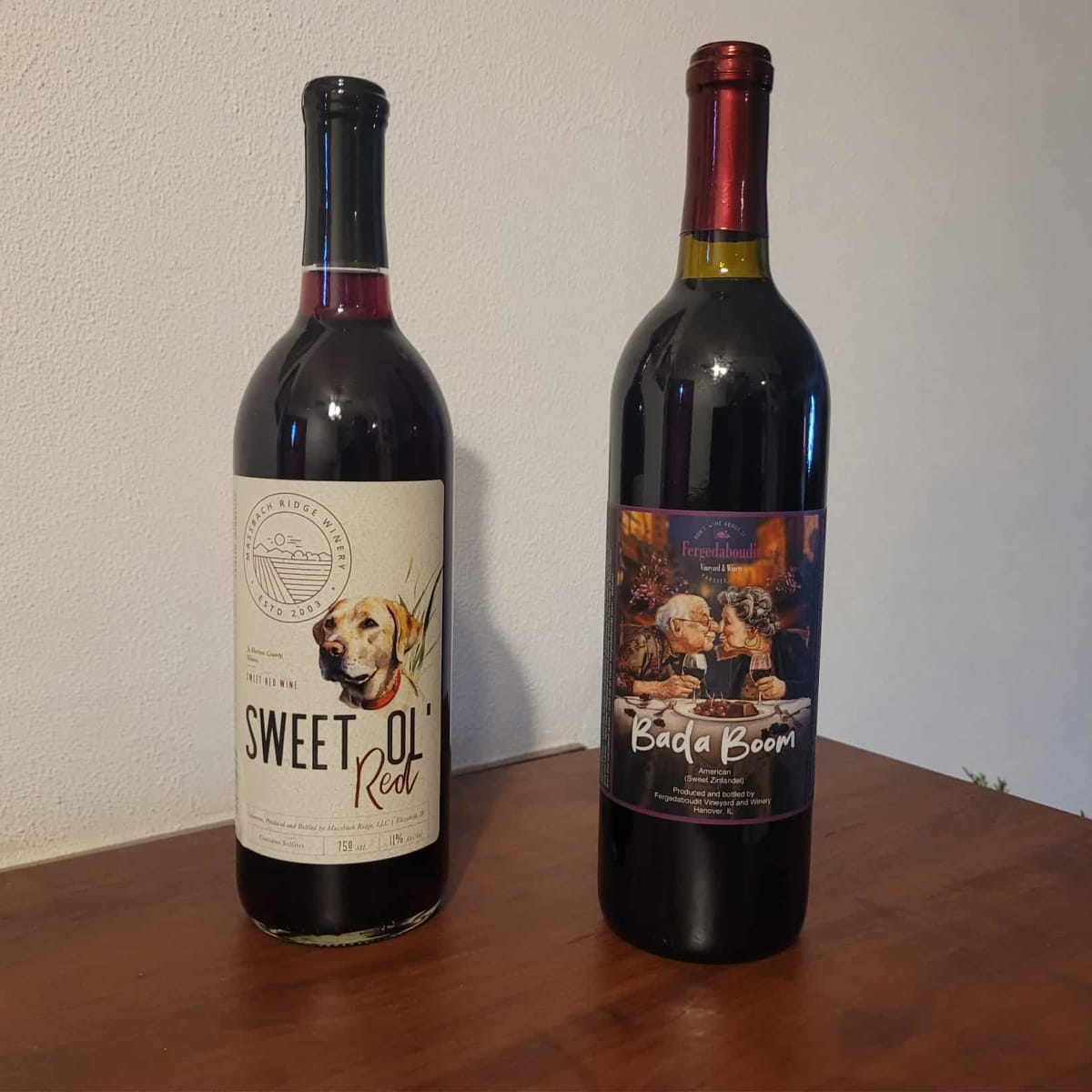 Wine Purchased on Wine Tour