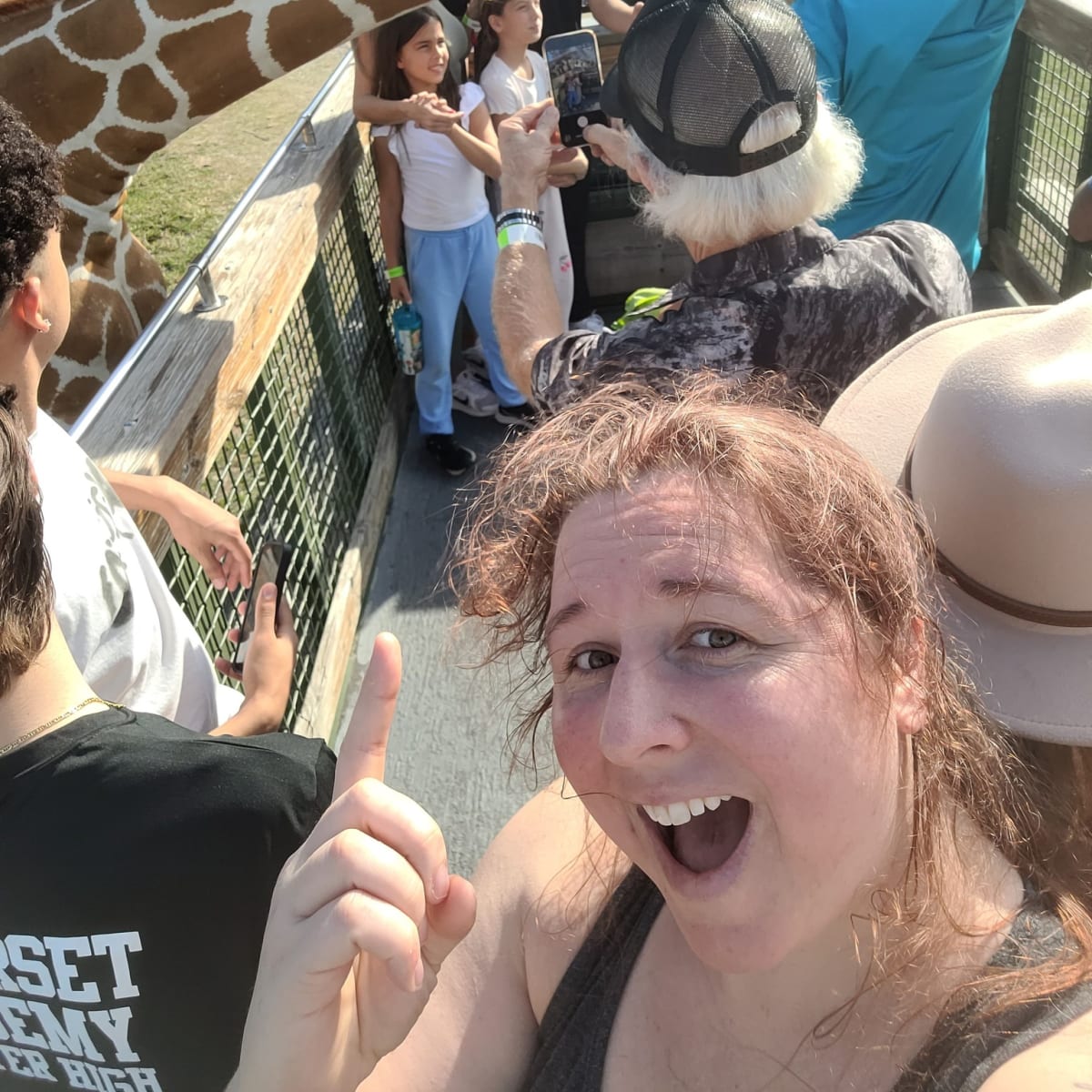 Selfie with Giraffe