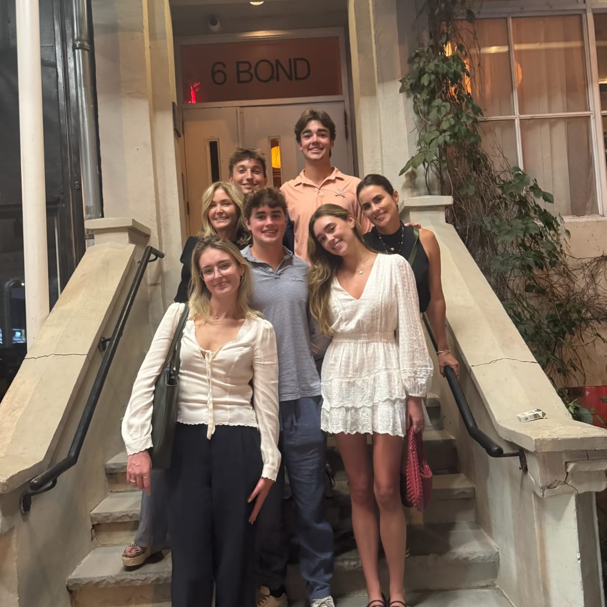 The crew outside of Bond Street Sushi