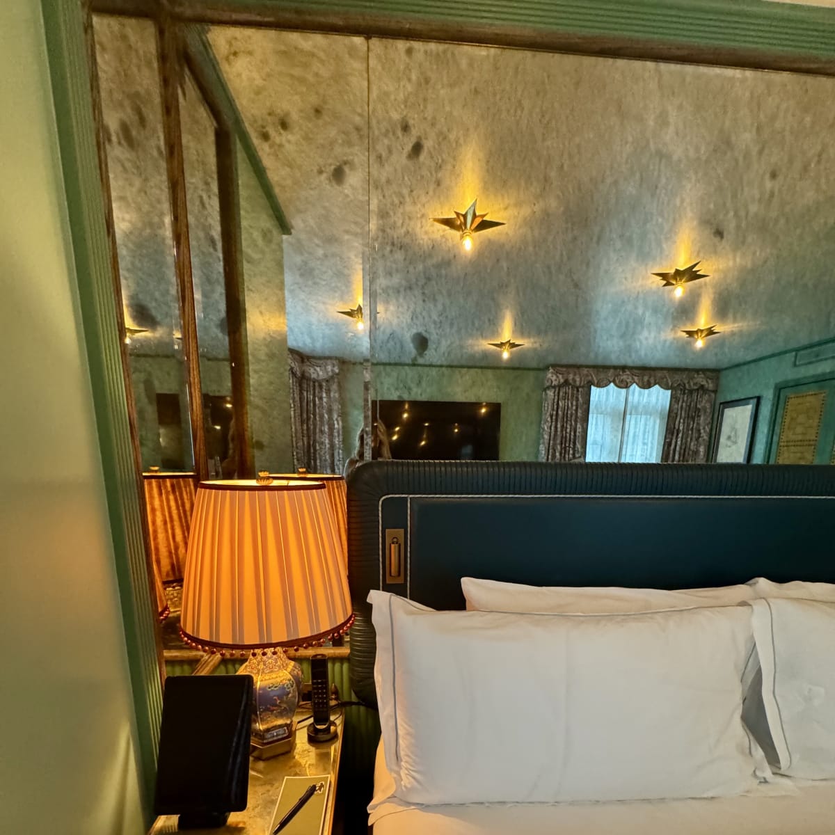 Our gorgeous room at The Fifth Avenue Hotel