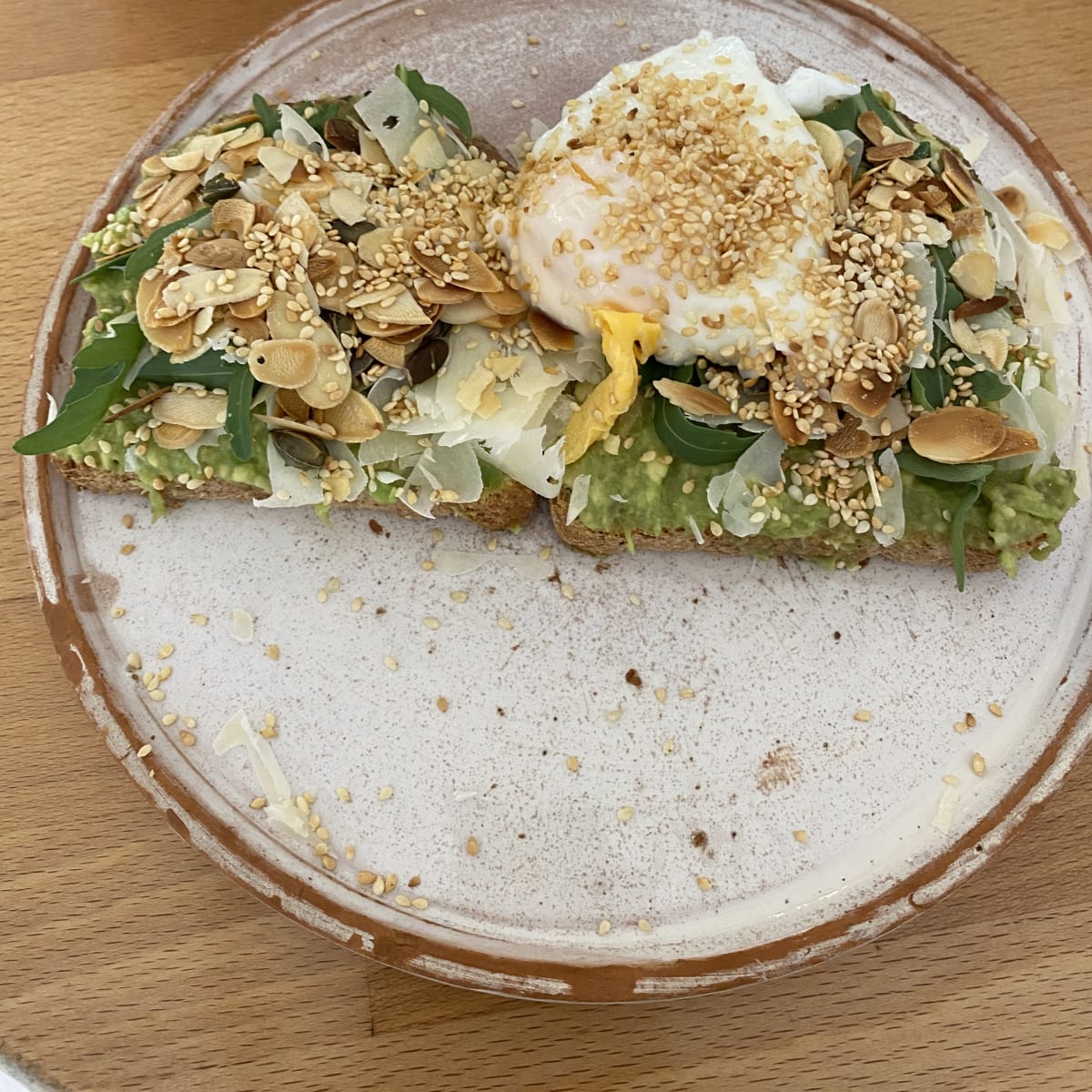 Breakfast avocado toast