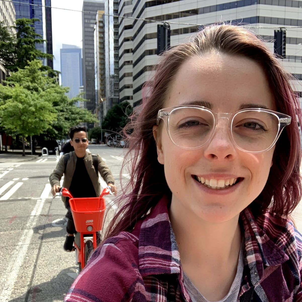 Biking to the Space Needle!