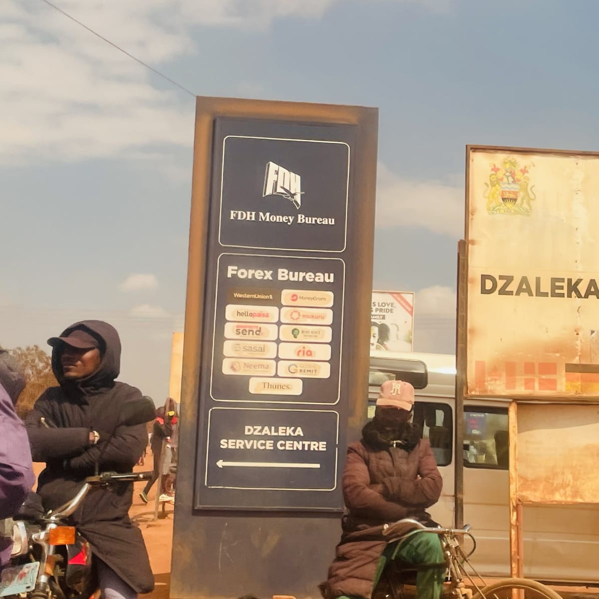 The turn to Dzaleka camp
