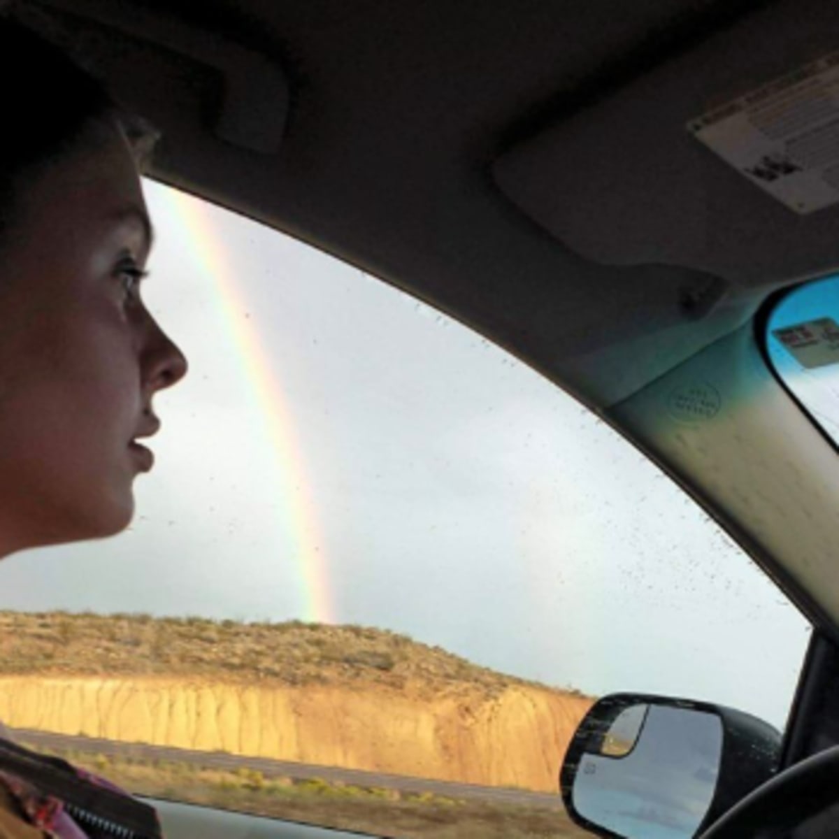 Rainbows after the storm!