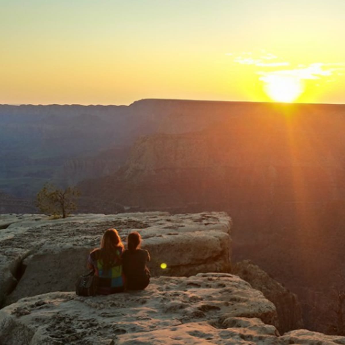 Sunrise over the Grand Canyon