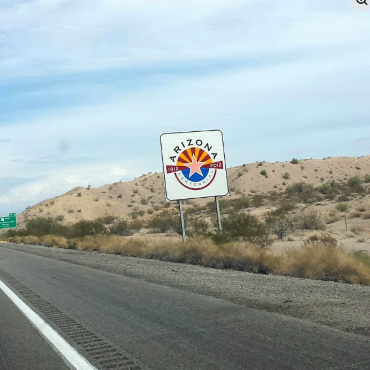 Welcome to Arizona! My first time seeing desert landscape IRL!