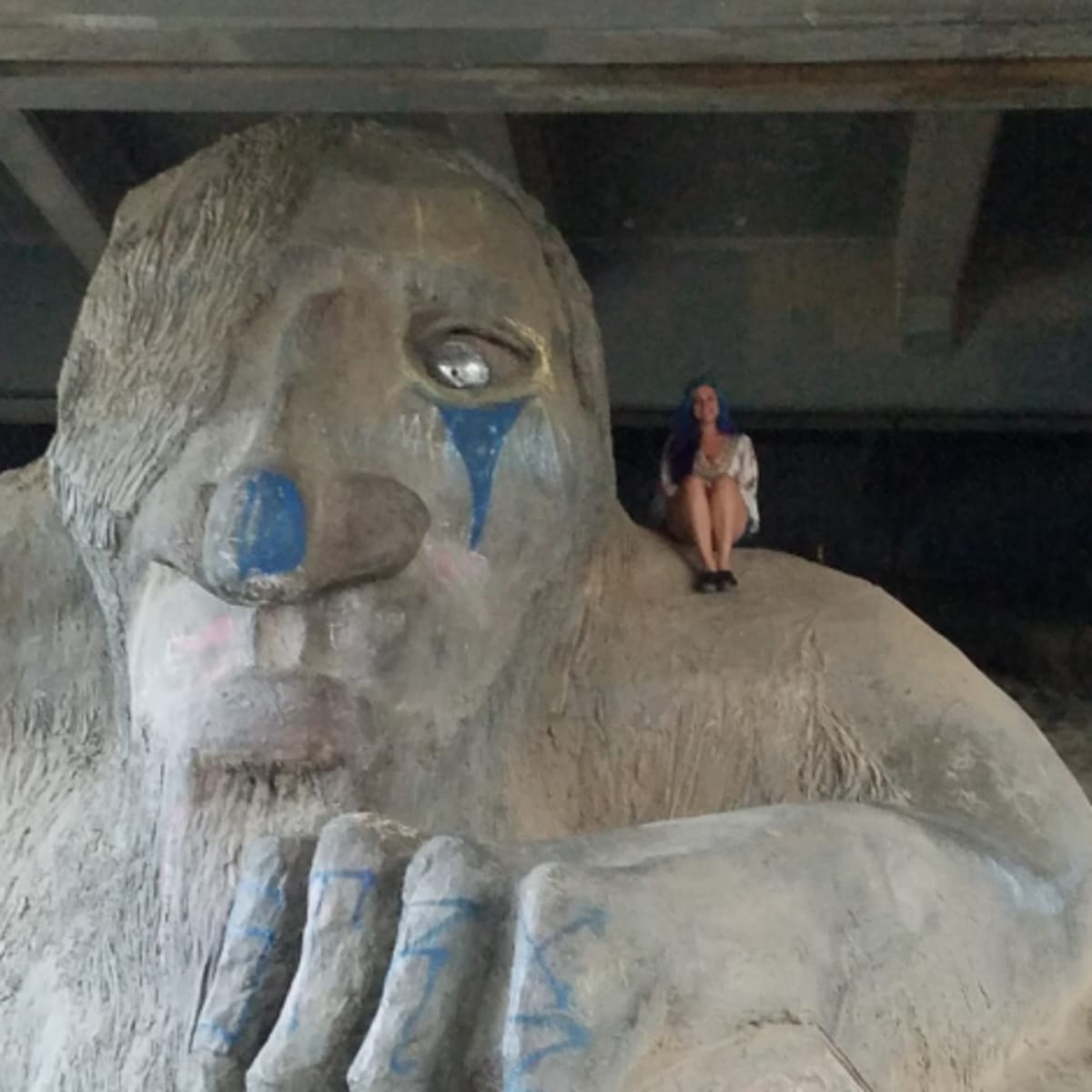 My buddy the Fremont Troll