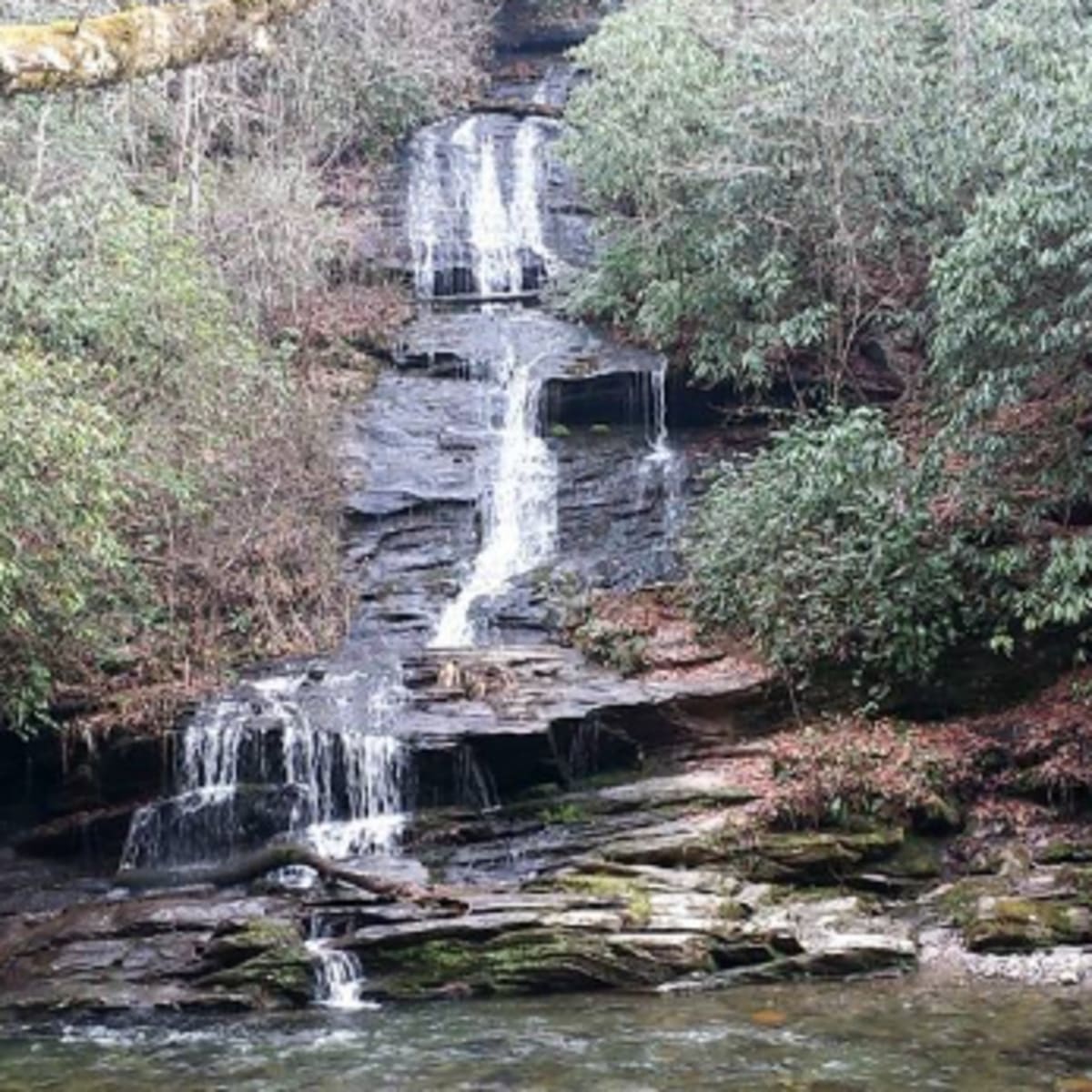 Some small waterfalls