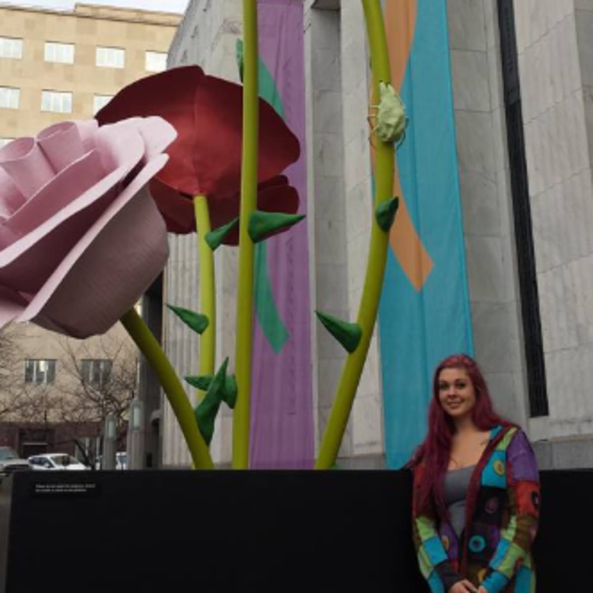 A cool art installation in Nashville