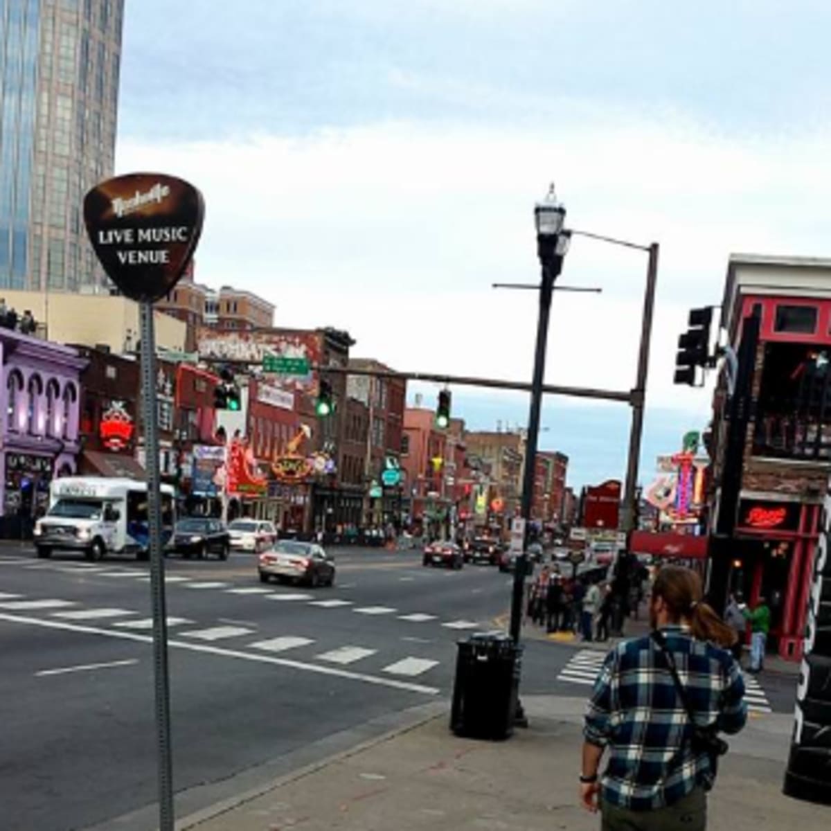 Broadway Street in Nashville