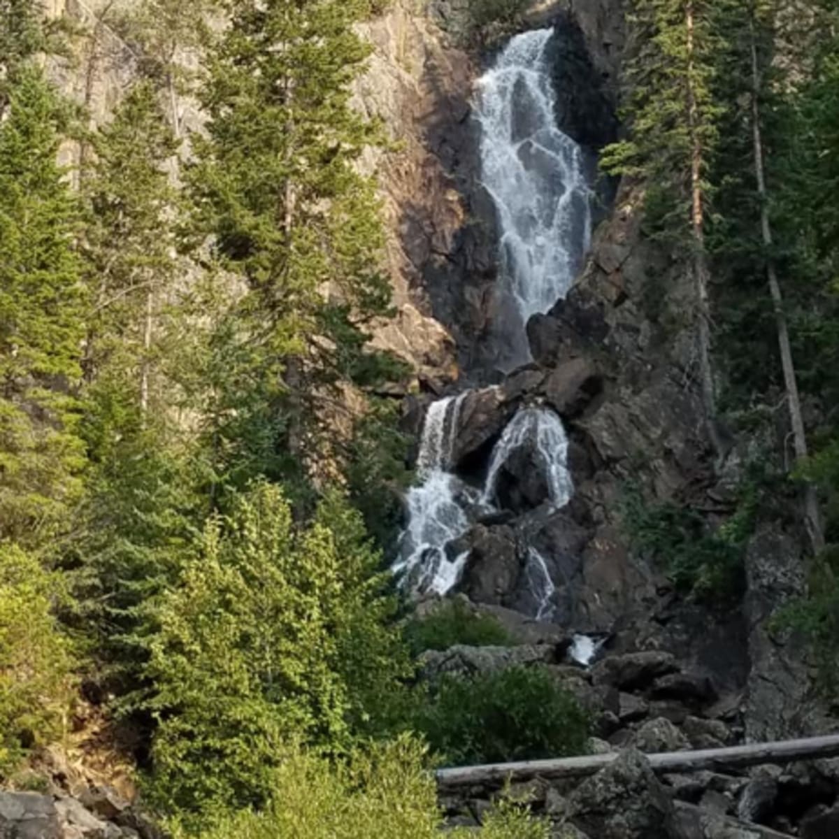 Fish Creek Falls up close!
