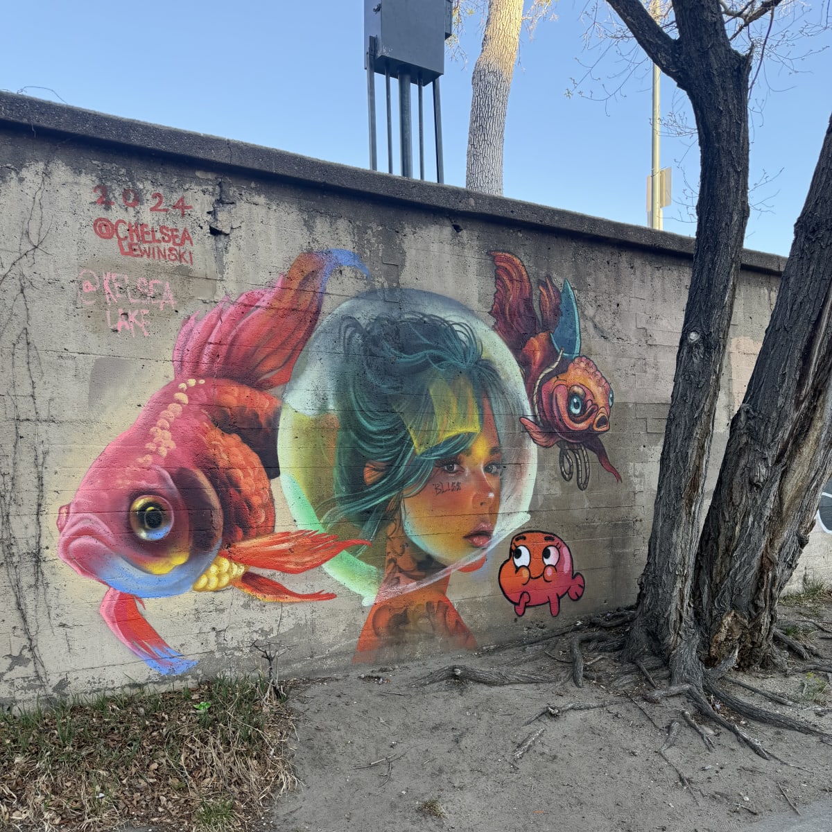 Underwater astronaut