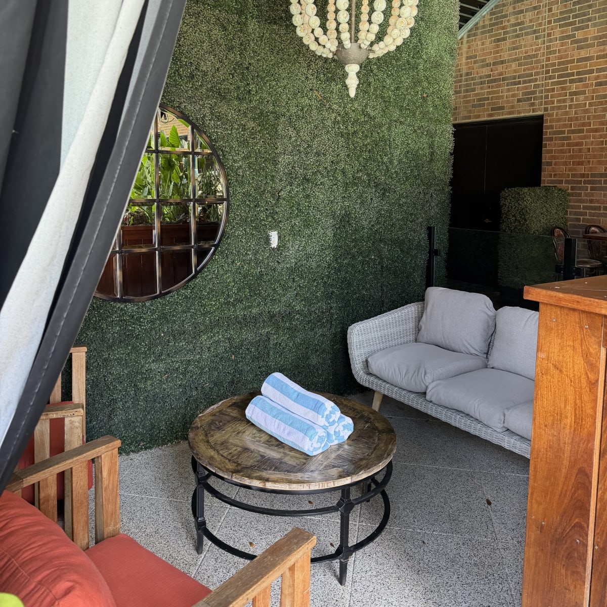 Poolside cabanas @ Hotel ZaZa