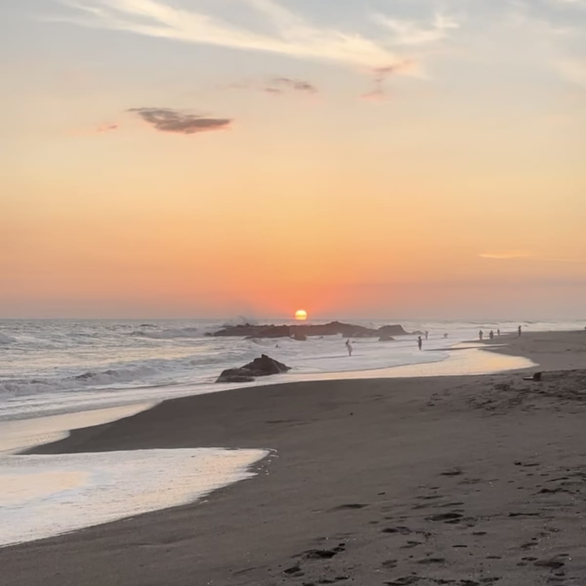 Playa Las Peñitas - Sunset