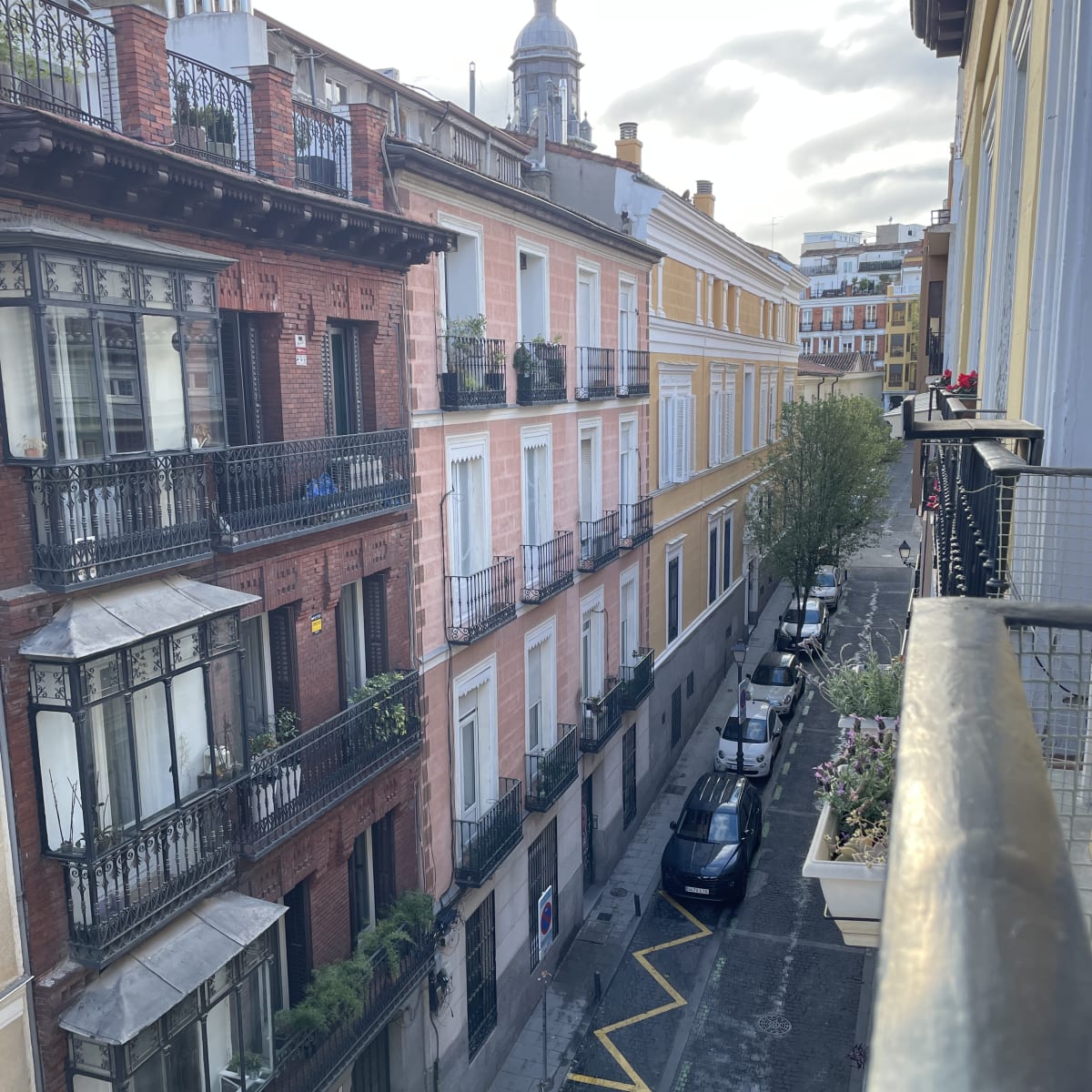 Madrid--view from our apartment