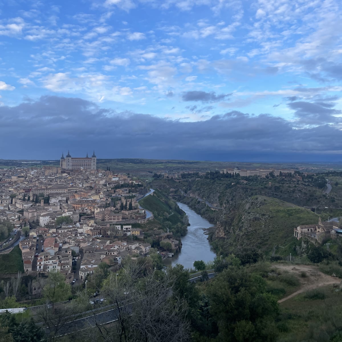 Toledo--view from El Parador