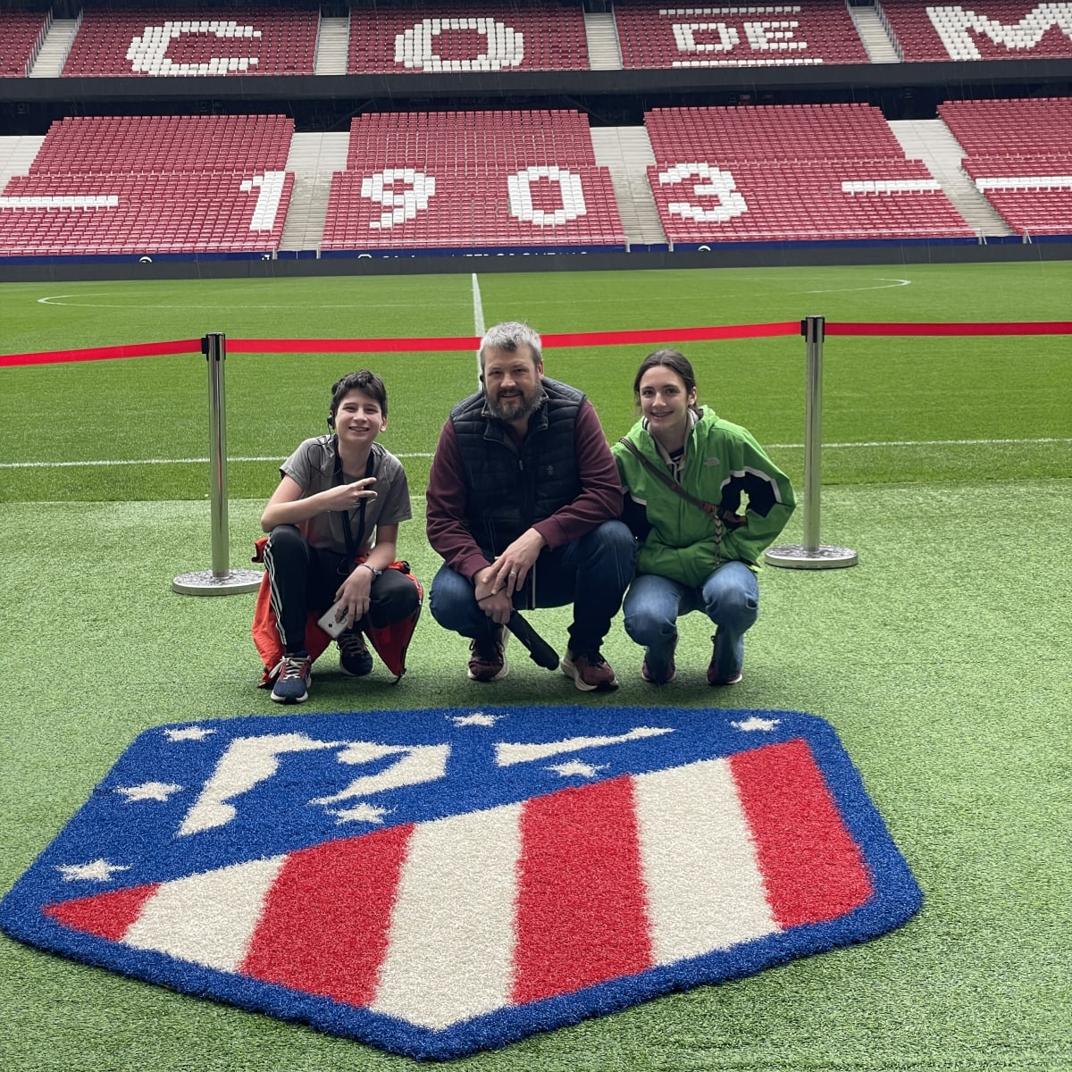 Madrid--Atlético stadium tour