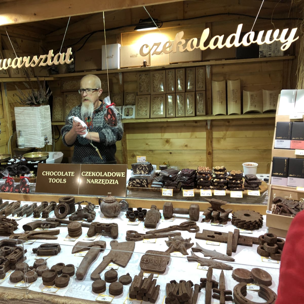 Chocolate vendor