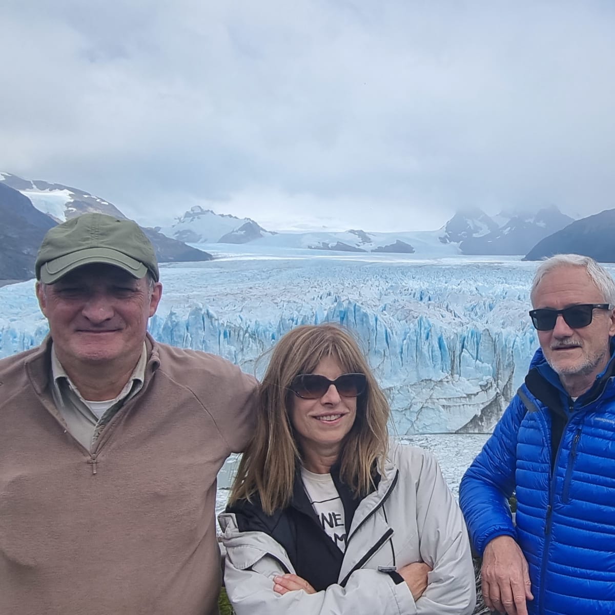 Selfie with Perito Moreno Glacier!