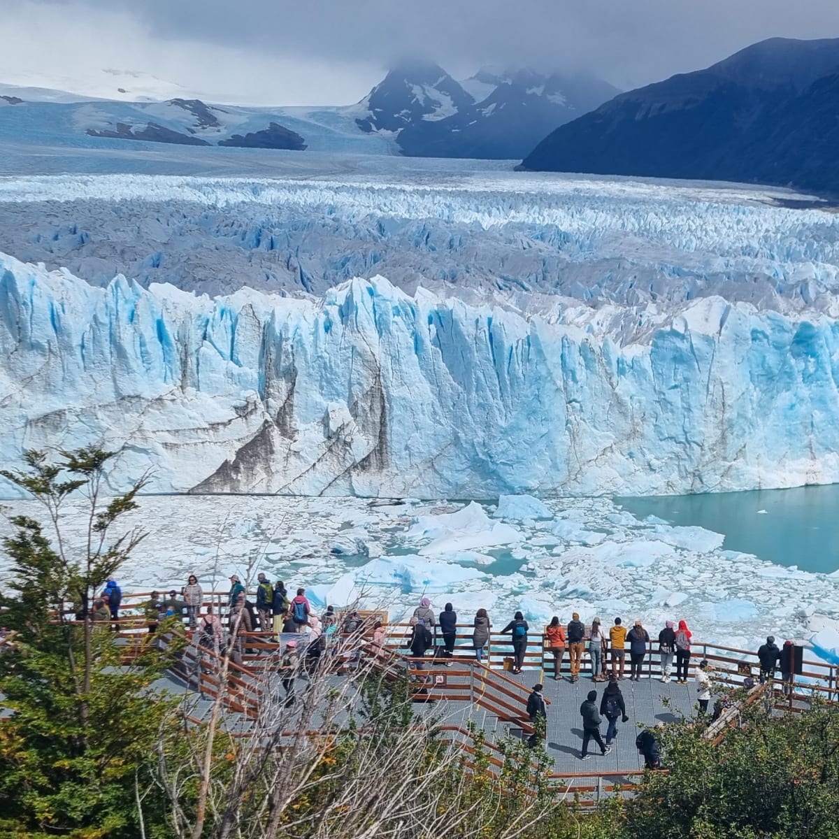 Glacier balcony viewer point