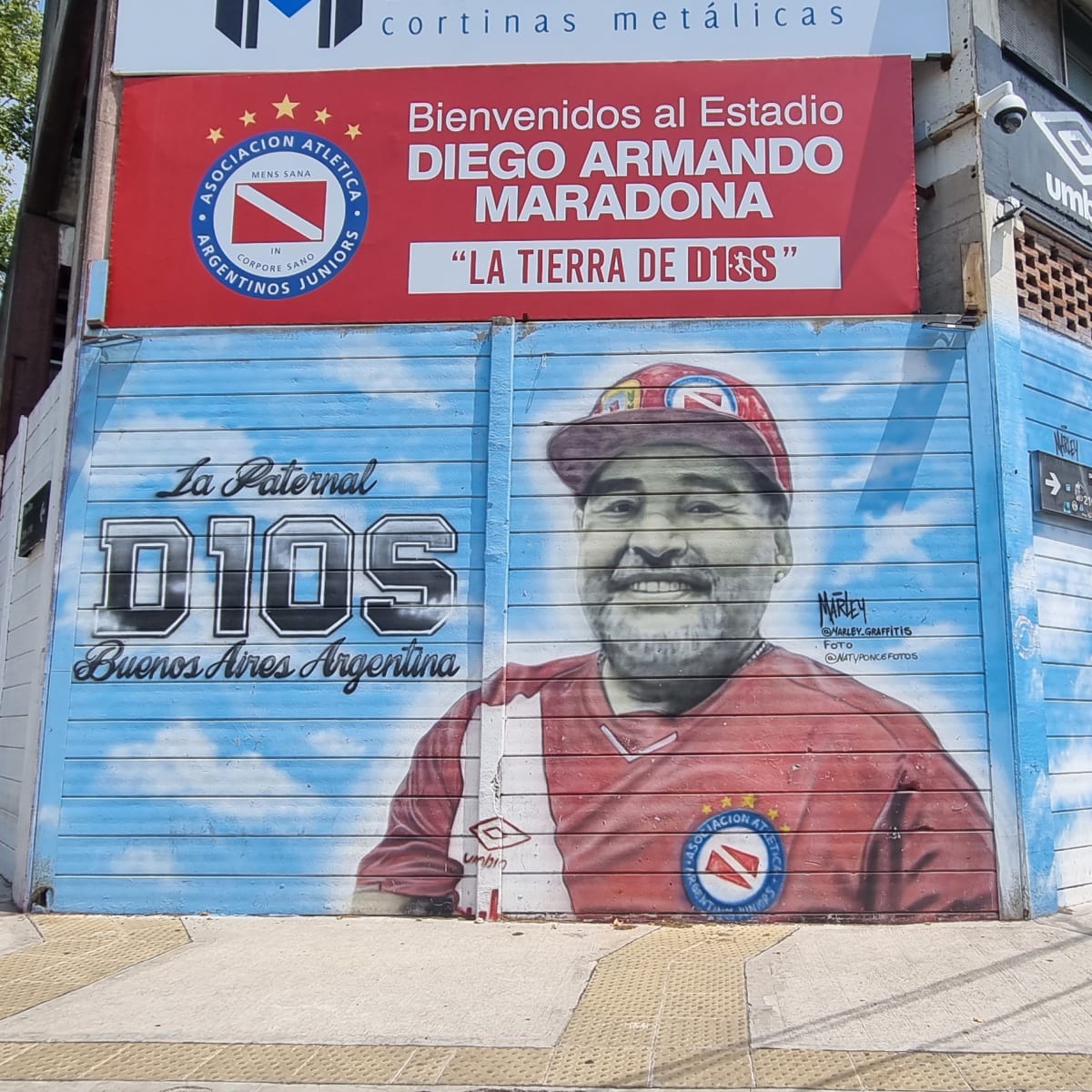 Maradona mural