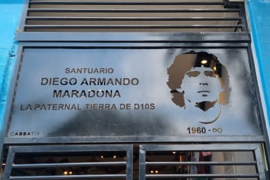 Maradona mural