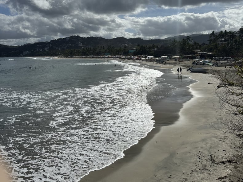 Colorful Sayulita streets radiating coastal charm.
