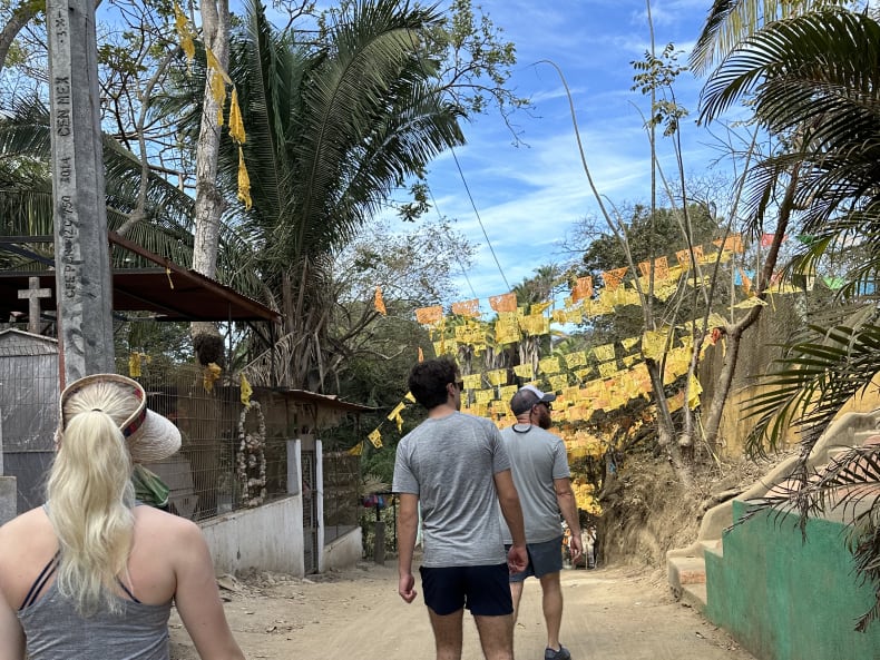 Breezy Sayulita coast with relaxed surf vibes.