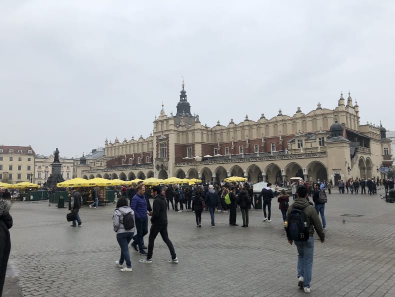 Charming Krakow alleys showcasing urban history.