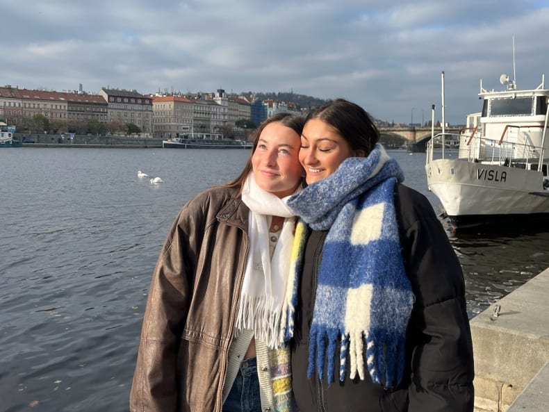 Historic Prague charm on a girls weekend trip to prague.