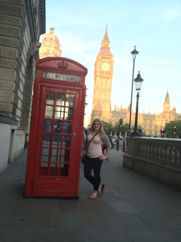 Quick stop in London