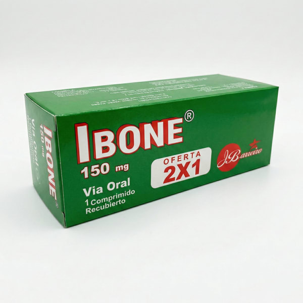 IBONE (Ibandronato 150 mg) | IBONE OFERTA (2X1) | JBARREIRO